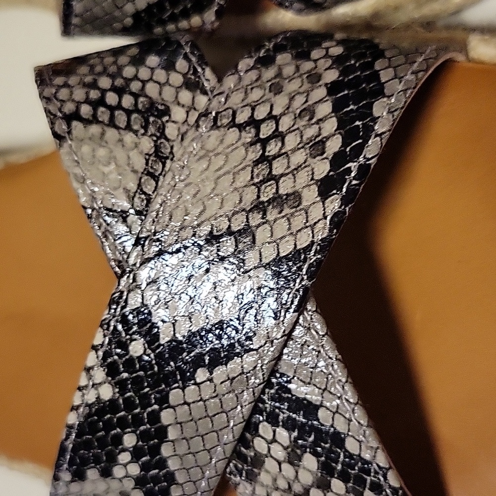 Snake Skin Sandals - Picture 2 of 11